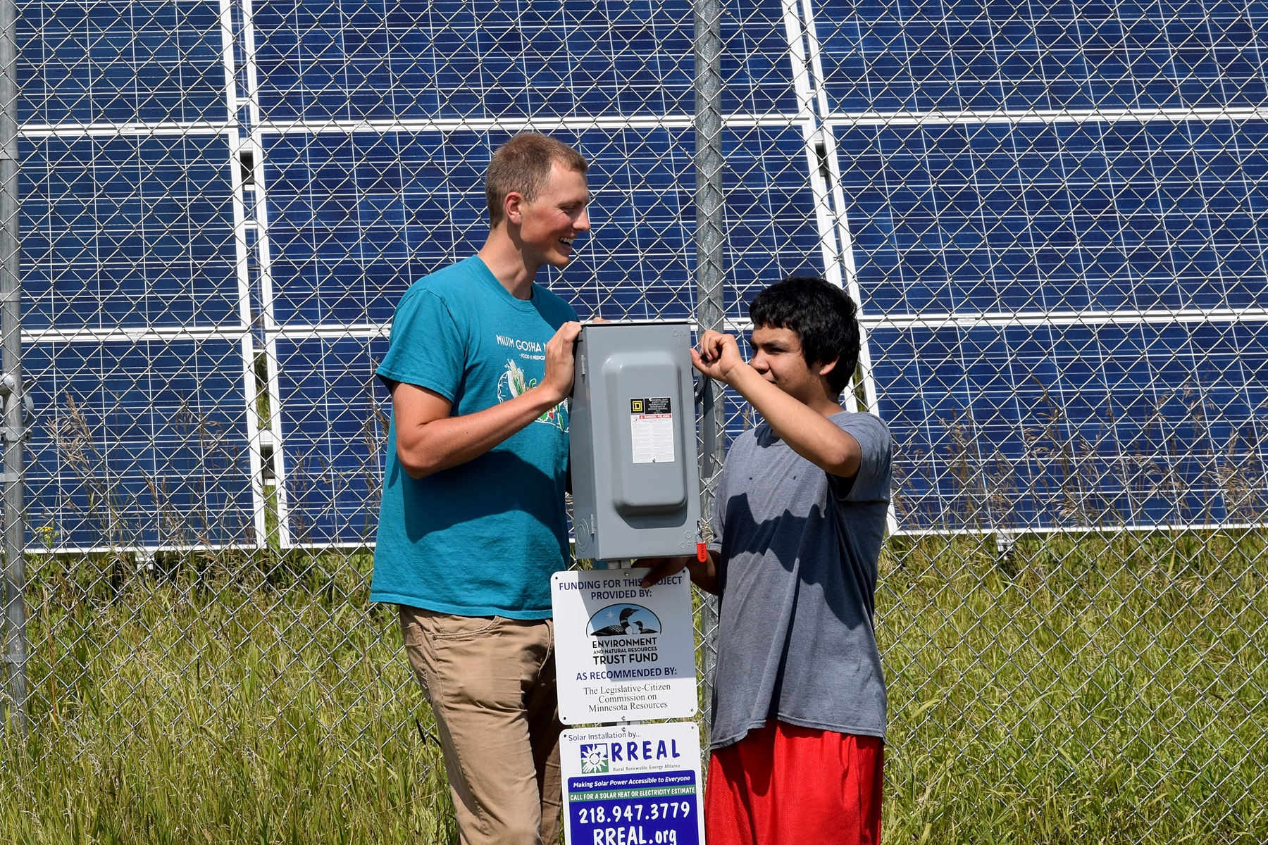 Community Solar Garden Project Celebrates Bright Future Leech Lake News