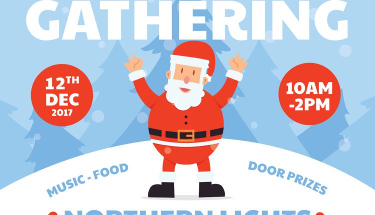 Elders Christmas Party Flyer