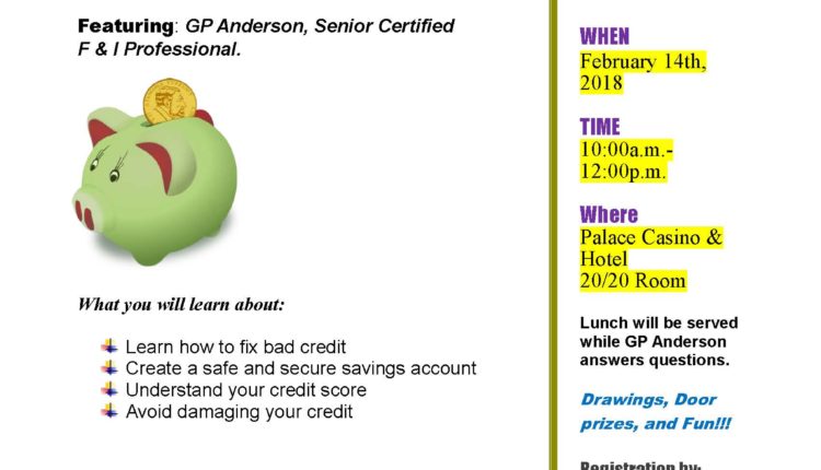 CreditBuildingOnTheRezFlyer2018