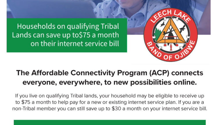 ACP Flyer Leech Lake Event June 2022