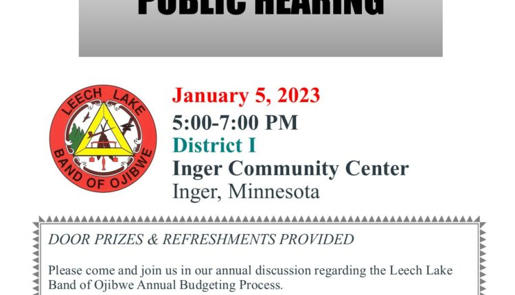 FY 2023 Budget Hearing District 1