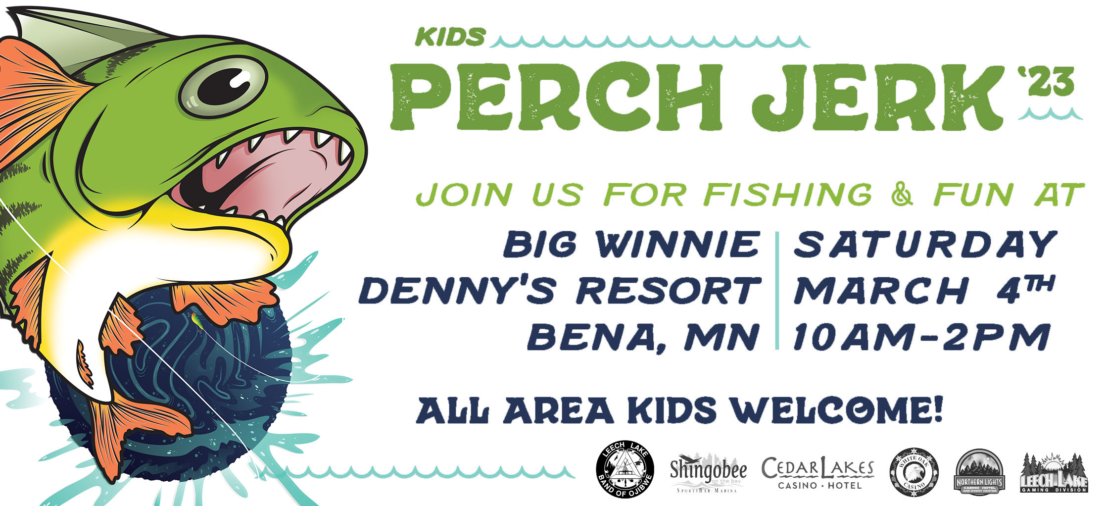 2023 Kids Perch Jerk to be held Saturday, March 4, 2023 - Leech