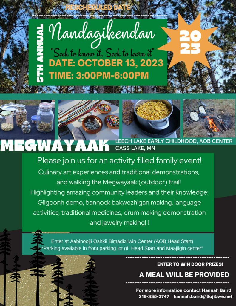 5th Annual Nandagikendan Leech Lake News