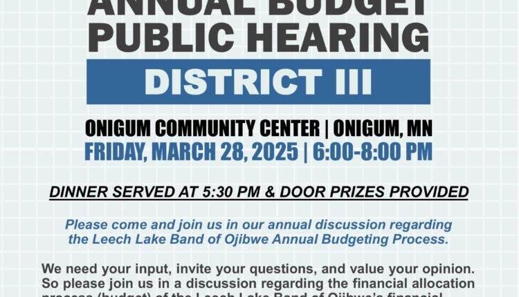 FY 2026 Budget Hearing District 3