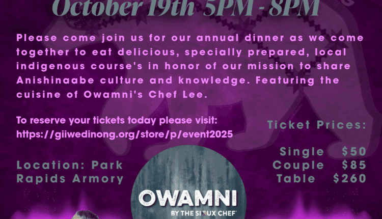 Save The Date Dinner 2025