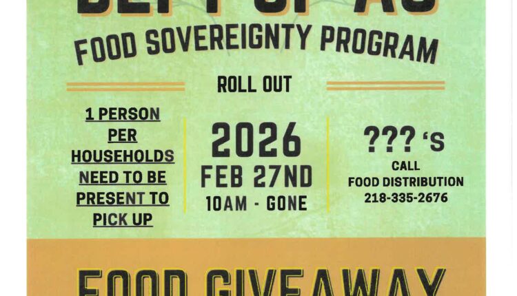 Food Giveaway 02.27