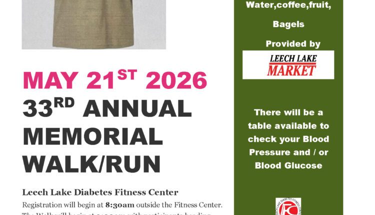 33rd Annual WalkRun Flyer